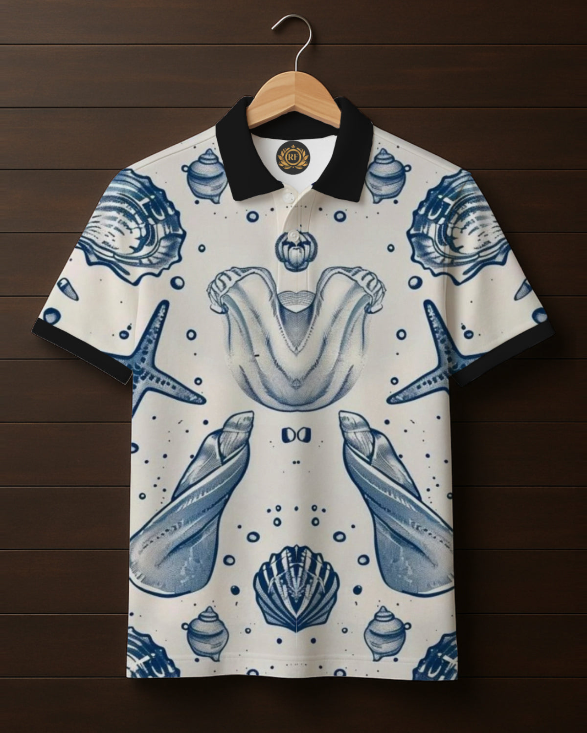 Printed Polo T-shirt#1